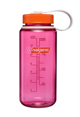 Nalgene 16oz / 0.5L Tritan Sustain Wide Mouth Bottle Fuschia Purple - Flame Cap