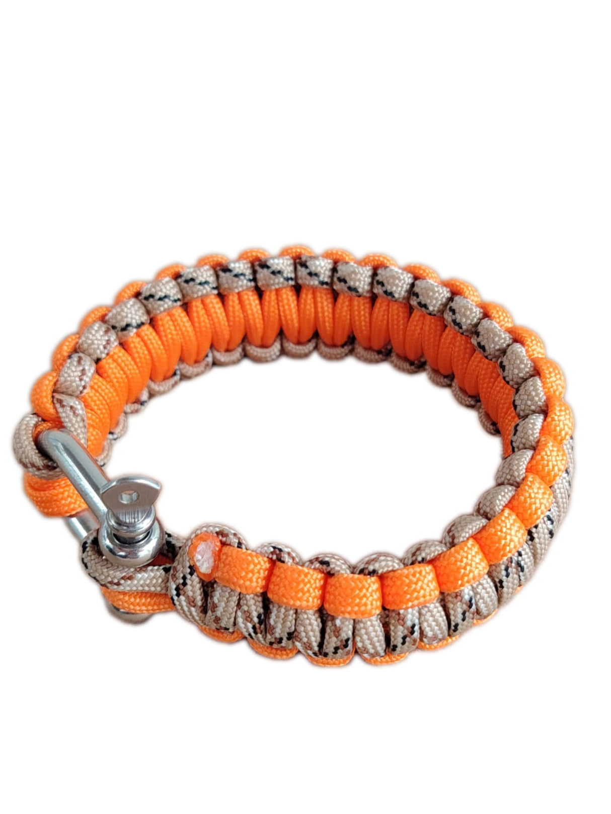 BCB 9" Paracord Bracelet With Metal Closure