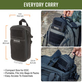 Maxpedition SKINNY Black Pocket Organiser