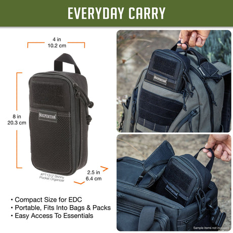 Maxpedition SKINNY Foliage Green Pocket Organiser