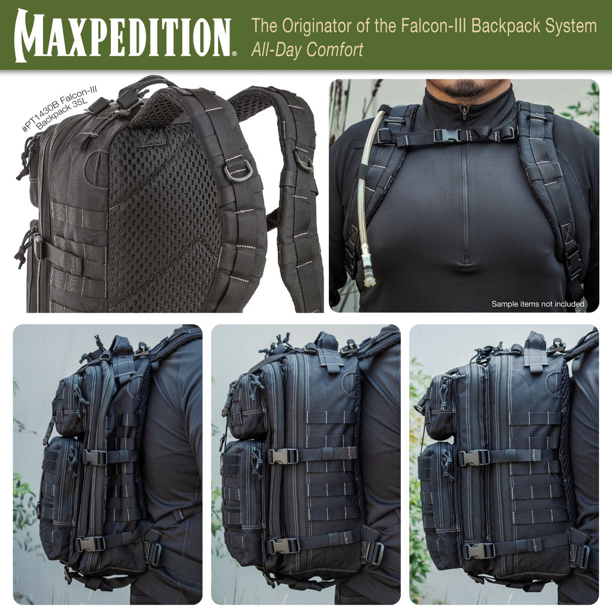 Maxpedition Falcon-III Foliage Green Backpack