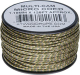 Atwood Rope MFG Micro Cord 125ft Multi-Cam