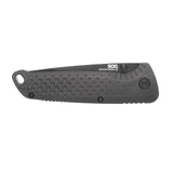 SOG Adventurer LB Black Folding Knife Blackout