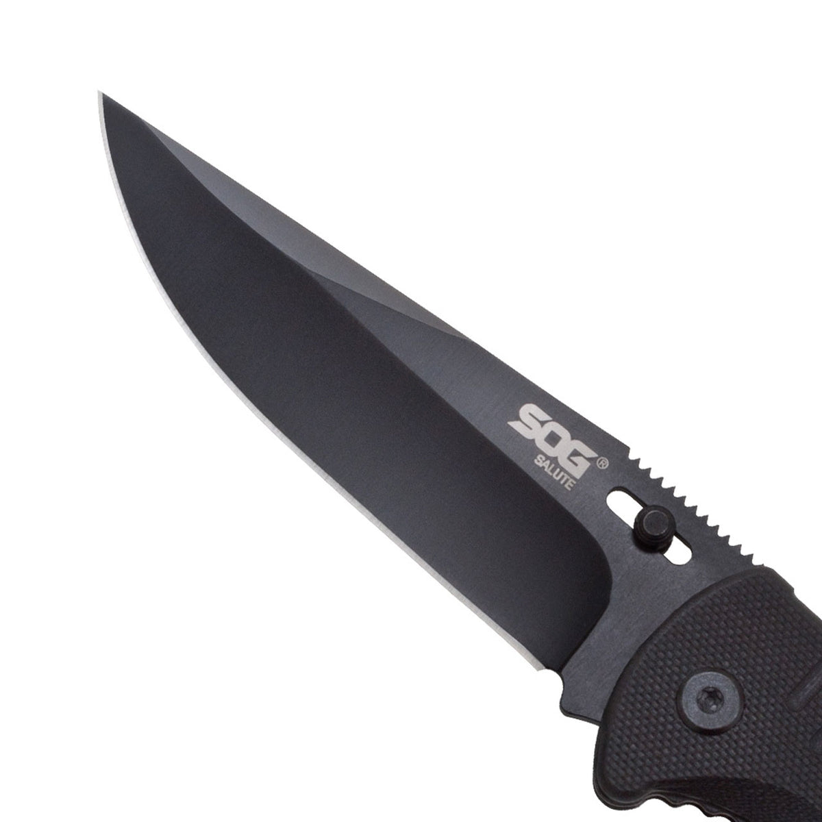 SOG Salute Black Folding Knife