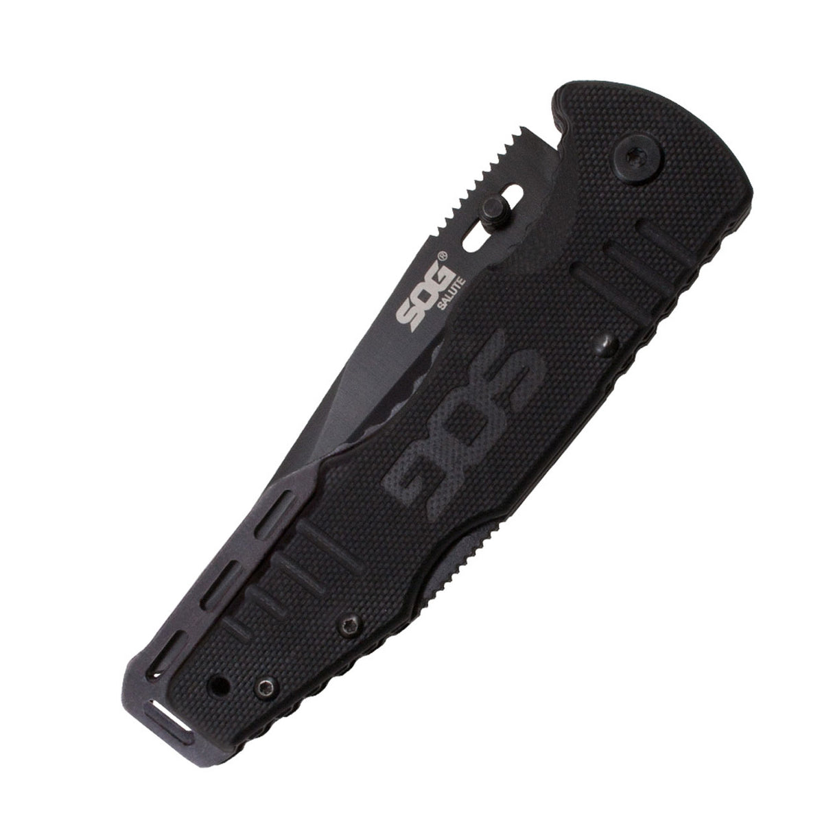 SOG Salute Black Folding Knife