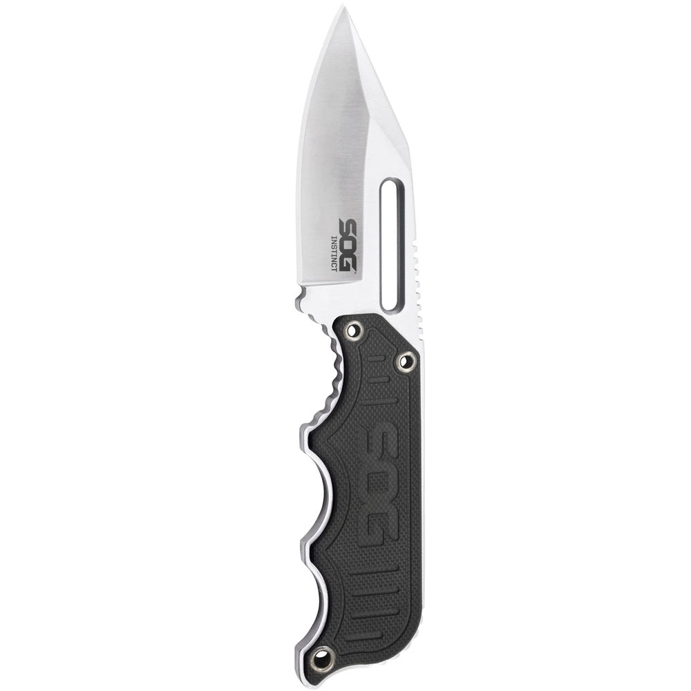 SOG Instinct Satin G10 Fixed Blade