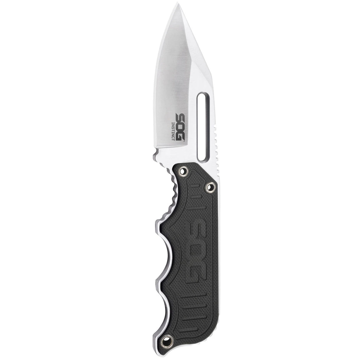 SOG Instinct Satin G10 Fixed Blade