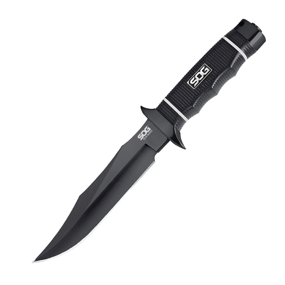 SOG Tech Bowie Fixed Blade Bushcraft Knife