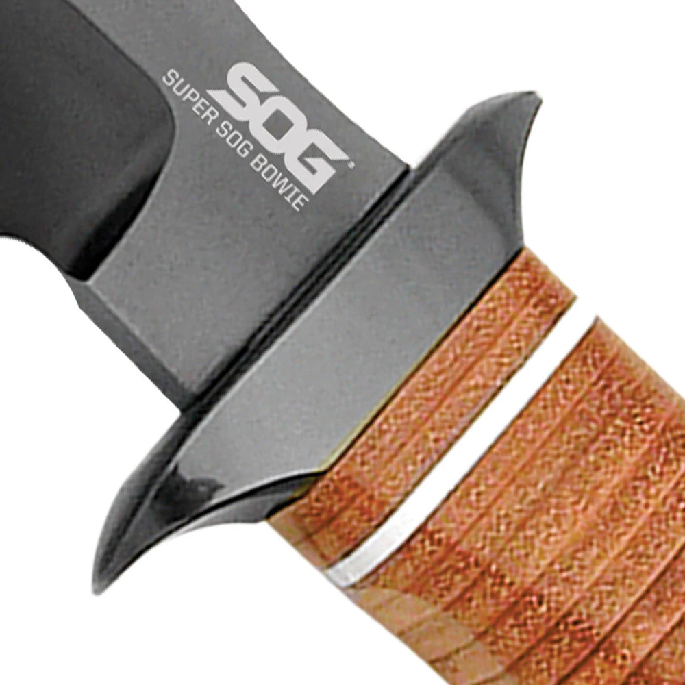 SOG Super Sog Bowie Fixed Blade Bushcraft Knife