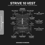 Silva Strive 10L Running Vest Black Medium