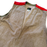 Swiss Army Wool Greatcoat Liner Vest – Brown