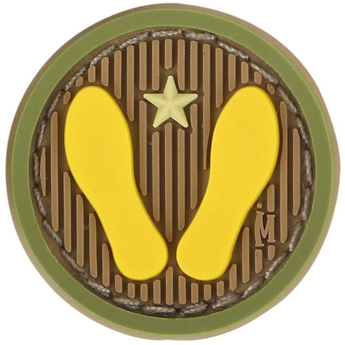 Maxpedition Yellow Footprints Arid Patch