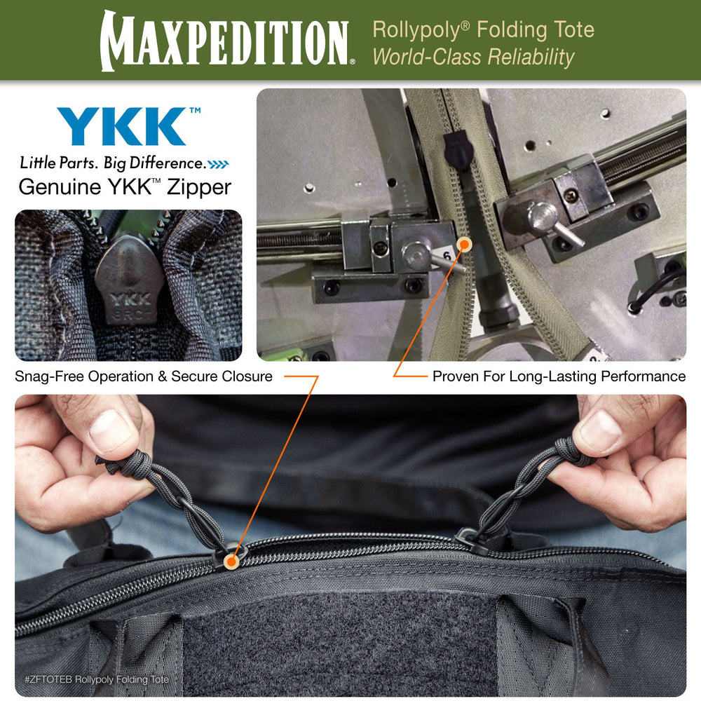Maxpedition ROLLYPOLY Wolf Grey Folding Tote