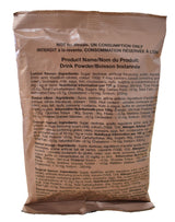 British Army Bulk Ration Pack Drink Powder 200g - Orange