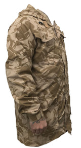 British Army Desert DPM Windproof Smock With Hood