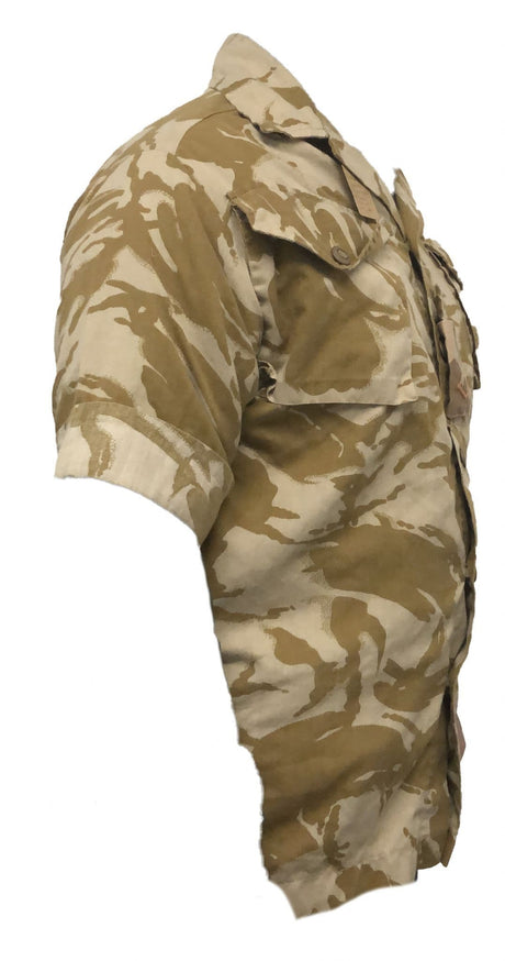 British Army Tropical Desert DPM Short Sleeved Shirt