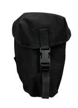British Military Black Bottle Holder Case