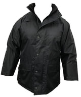 British Military Black Lightweight Waterproof Jacket - Style 16
