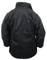 British Military Black Lightweight Waterproof Jacket - Style 16