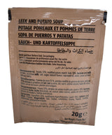 British Military Ration Pack Accessory - Leek & Potato Soup Powder 20g