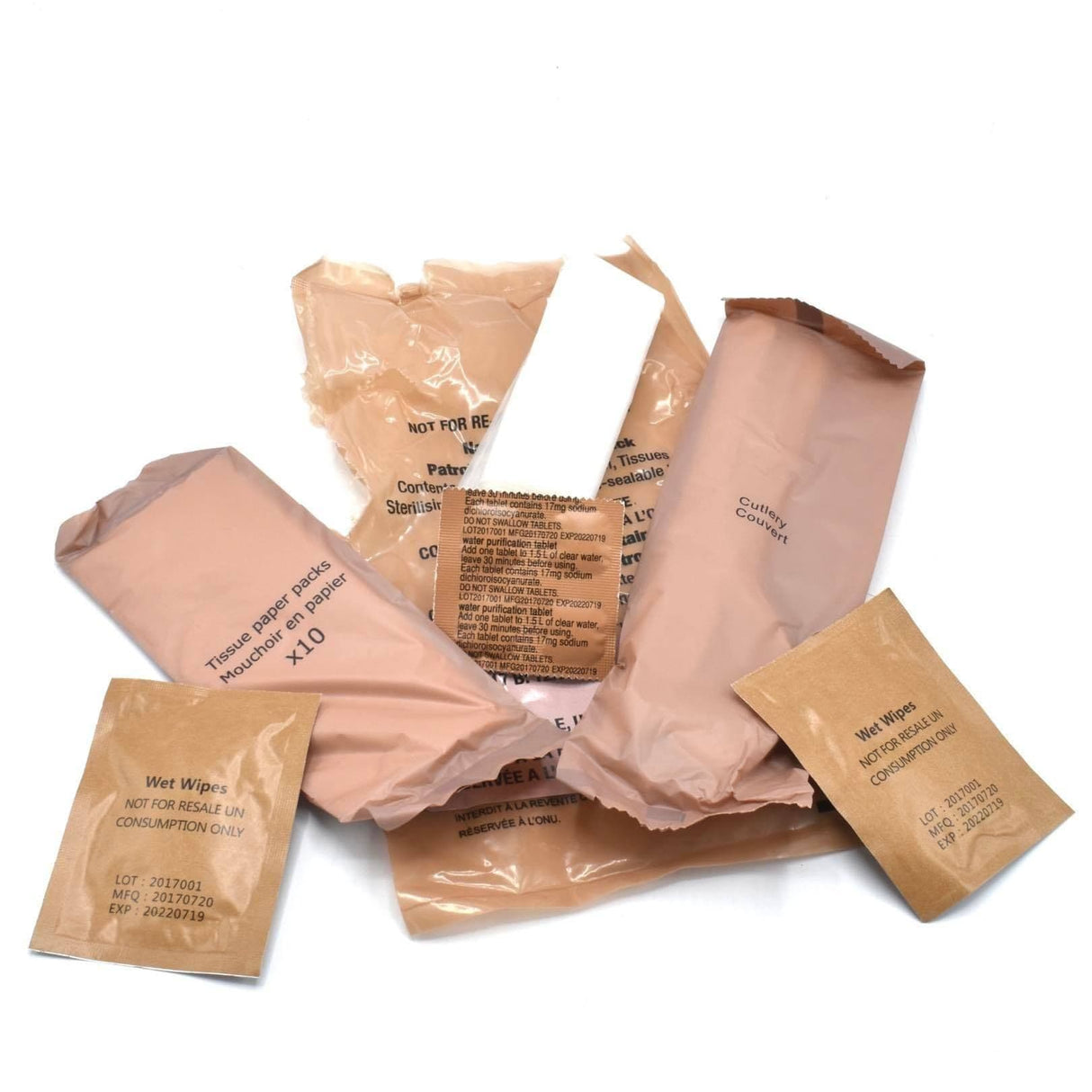 BULK BUY - British Military 12hr Consumable Kit X 150