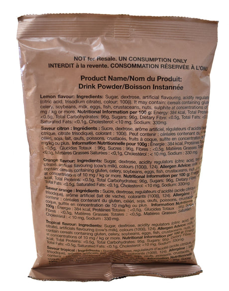 BULK BUY British Military 200g Drink Powder x 40