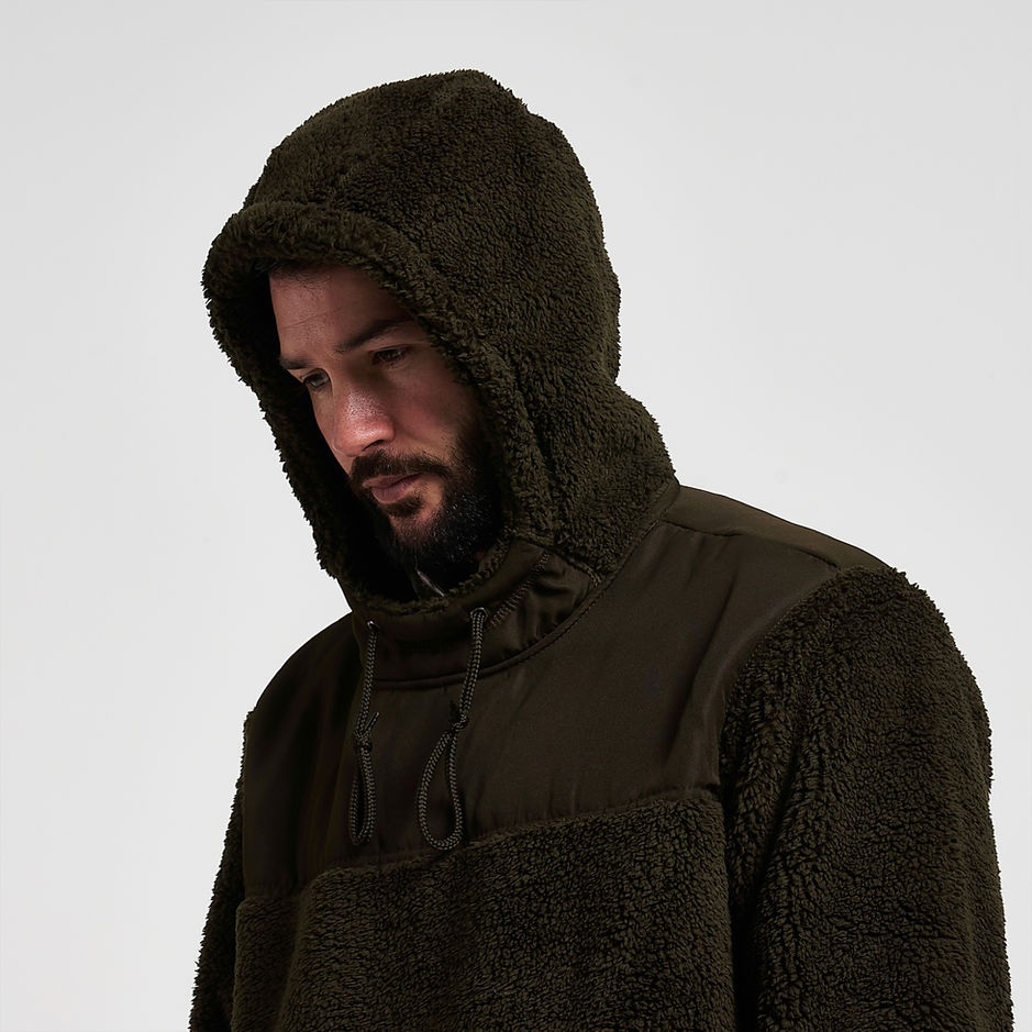 Jack Pyke Sherpa Fleece Hoodie Gen 2 - Dark Olive