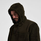 Jack Pyke Sherpa Fleece Hoodie Gen 2 - Dark Olive