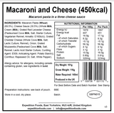 Expedition Foods Freeze Dried Meal Pouch - Macaroni And Cheese - Various Sizes