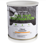 Fuel Your Preparation Freeze Dried Food Ration Meal Tin - 5 Bean Cassoulet