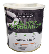 Fuel Your Preparation Freeze Dried Food Ration Meal Tin - Vegan Vegetable Stew
