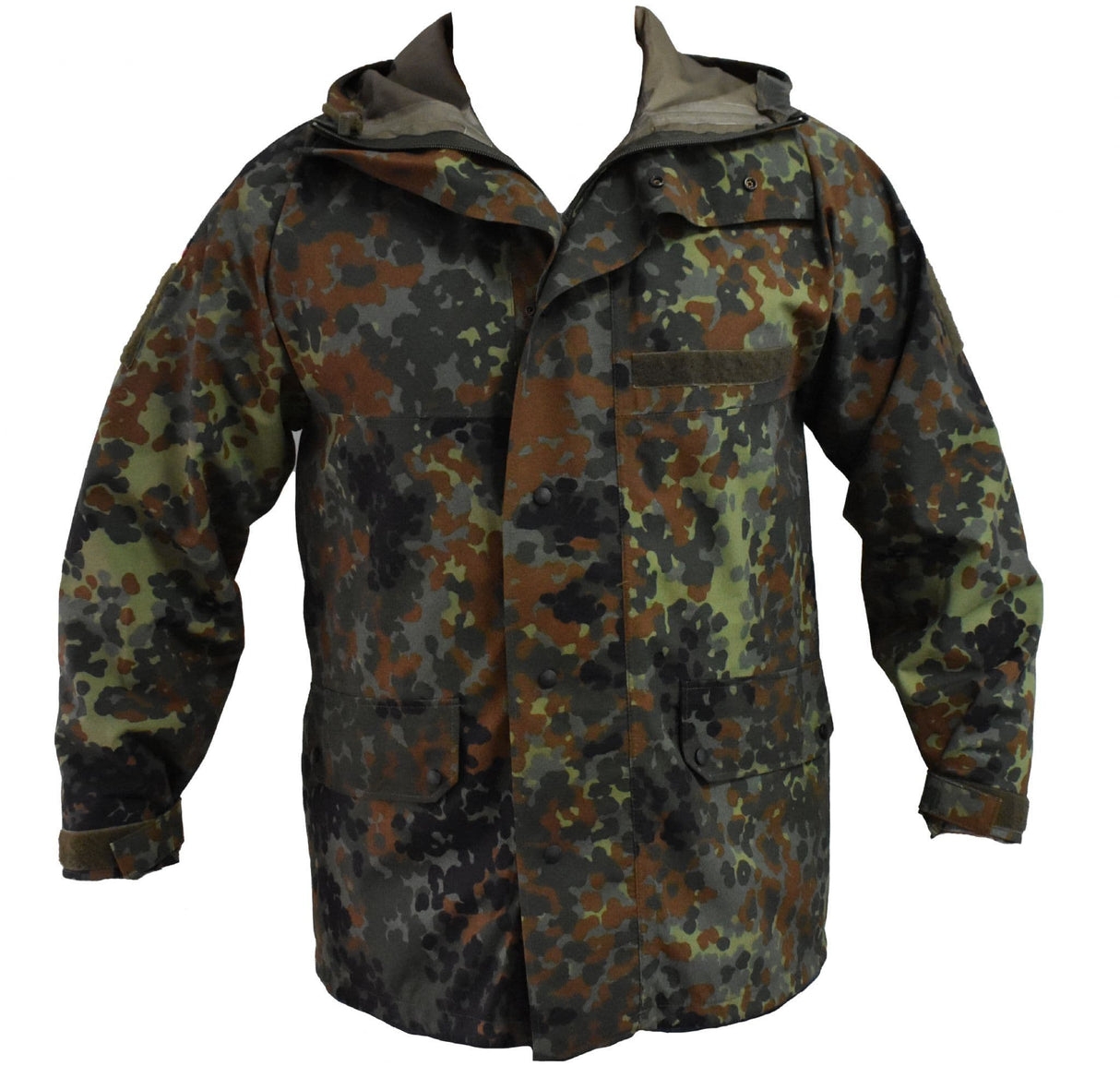 German Military Goretex Flecktarn Camo Jacket