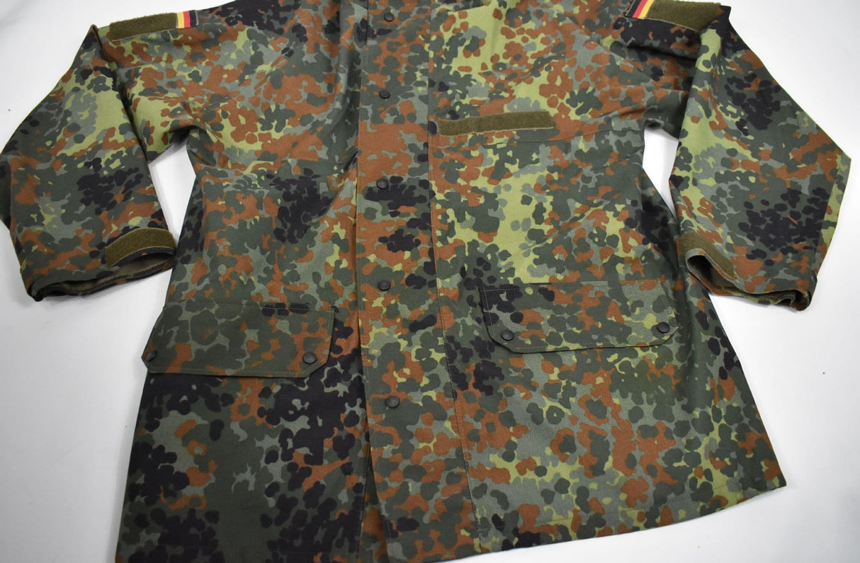 German Military Goretex Flecktarn Camo Jacket