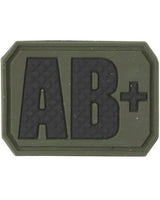 Kombat UK Blood Group Patch - AB Positive