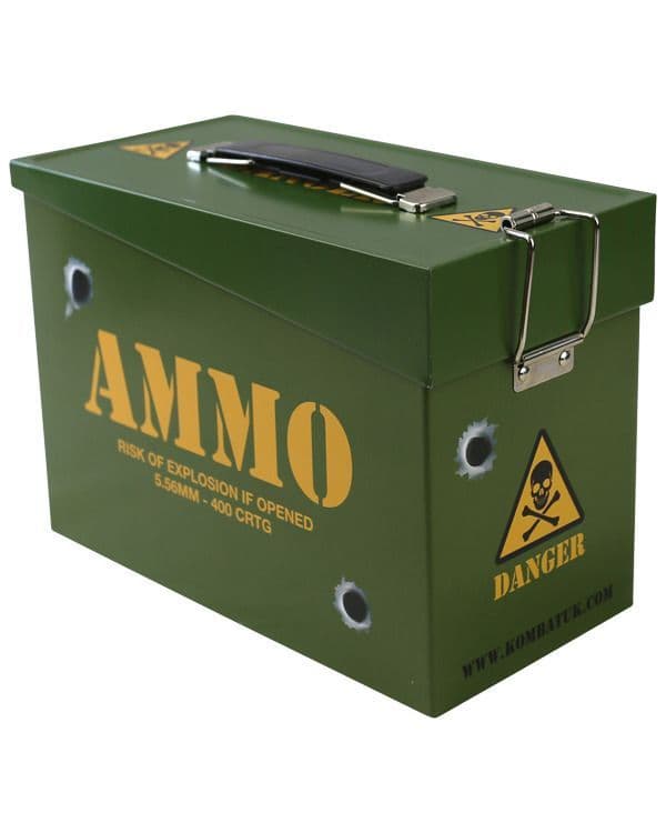 Kombat UK Kids Army Style Ammo Box