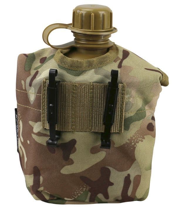 Kombat UK Water Bottle & Pouch - BTP