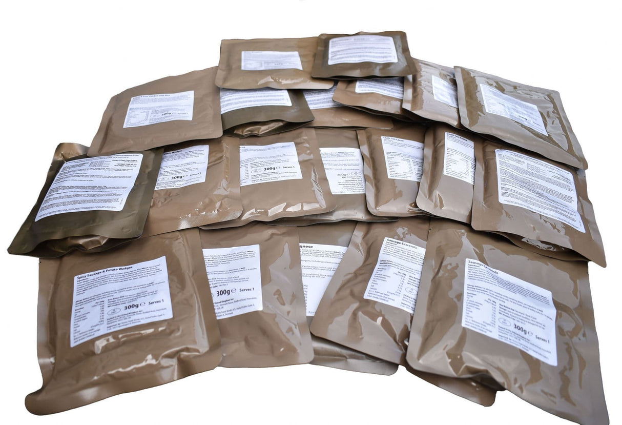 Military Ration Meat Main Meals x 20