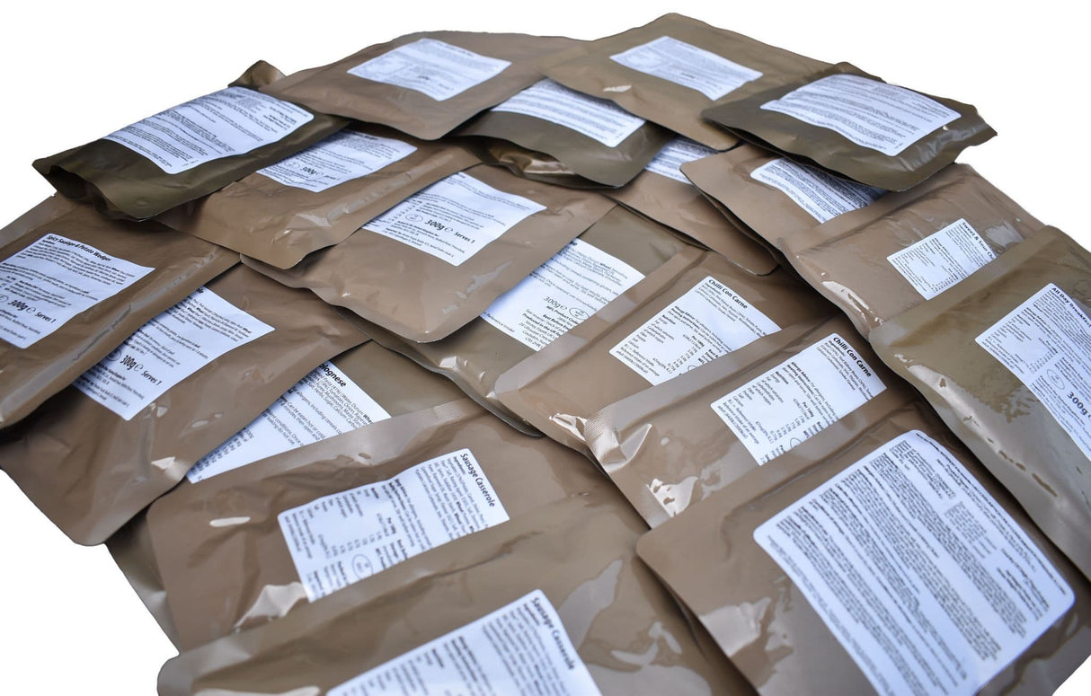 Military Ration Meat Main Meals x 20