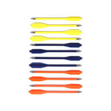 Man Kung 6.5 Inch ColouRed Plastic Crossbow Bolts 12-pack (Ø6mm)
