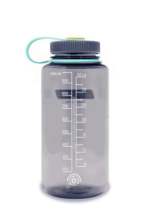 Nalgene 32oz / 1L Wide Mouth Sustain Water Bottle - Aubergine
