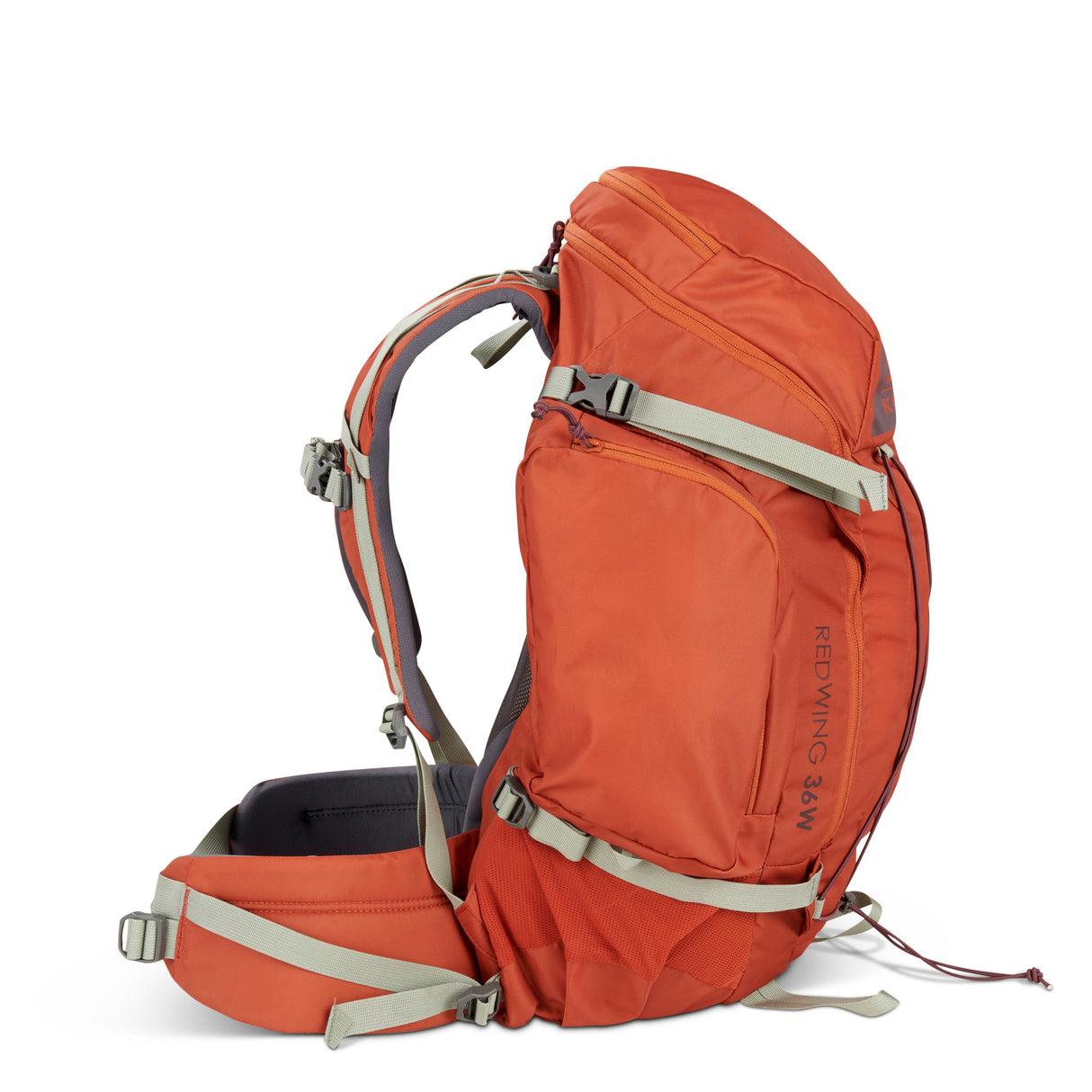 Kelty Redwing 36 Womens Backpack Bag - Cinnamon Stick/Iceberg Green