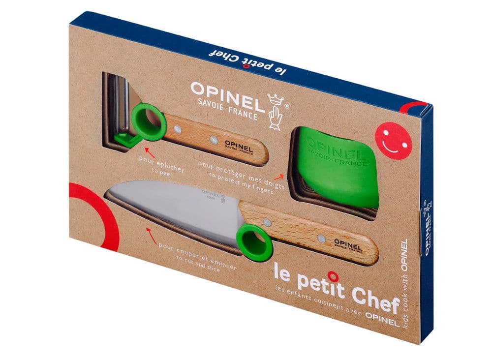 Opinel Le Petit Chef Box Set - Blue