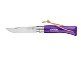 Opinel N°07 Colorama Trekking Knife - Violet