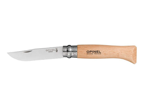 Opinel N°08 Classic Originals Stainless Steel Knife with Sheath Gift Set