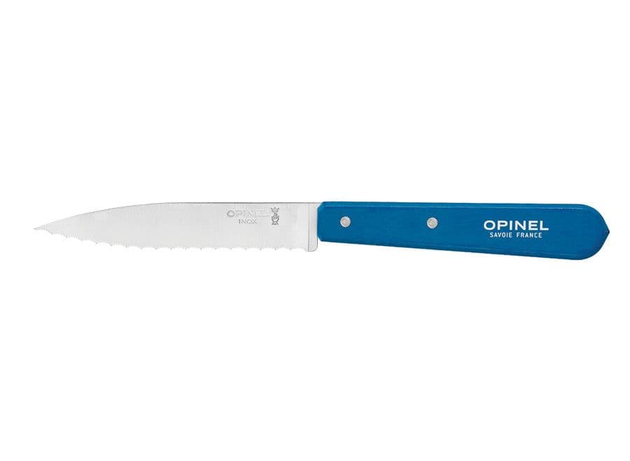 Opinel N°113 Serrated Knife - Blue