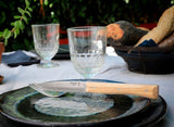 Opinel Set of 4 Ash Facette Table Knives