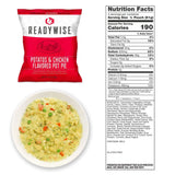 ReadyWise 60 Serving Entree Freeze Dried Vegetarian Meals