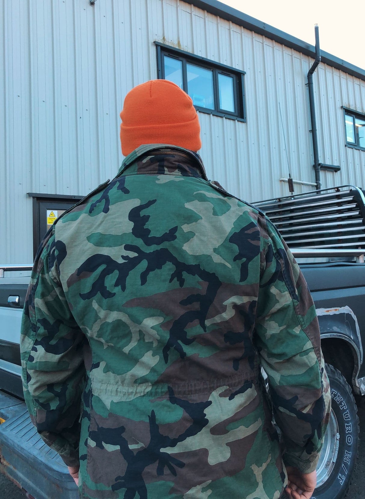 US Military M65 Woodland Camo Cold Weather Coat